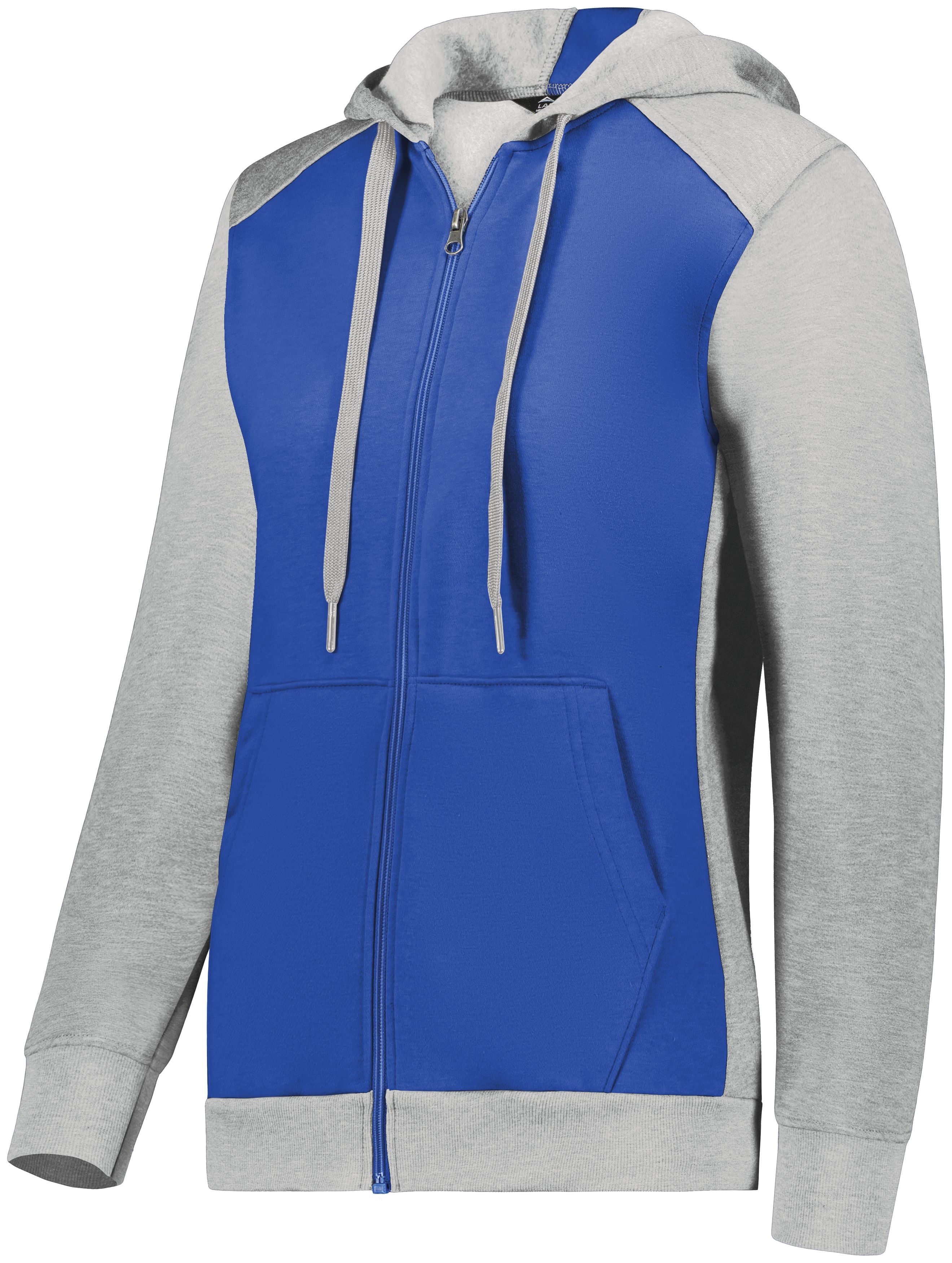 Ladies Three-Season Fleece Full Zip Hoodie 6901