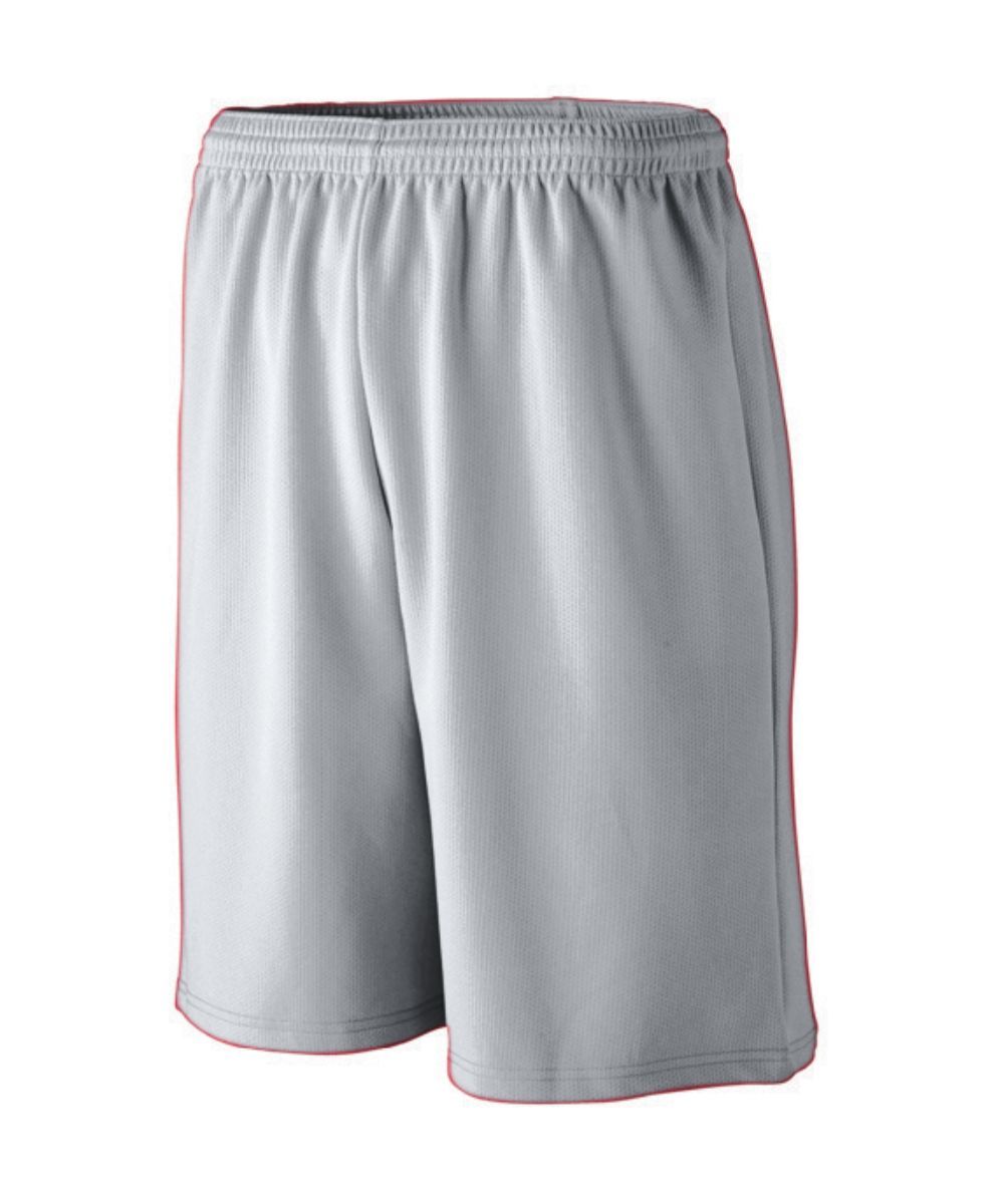 Longer Length Wicking Mesh Athletic Shorts 802