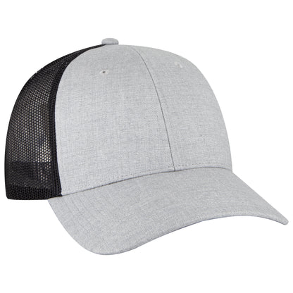OTTO CAP 6 Panel Low Profile Mesh Back Trucker Hat