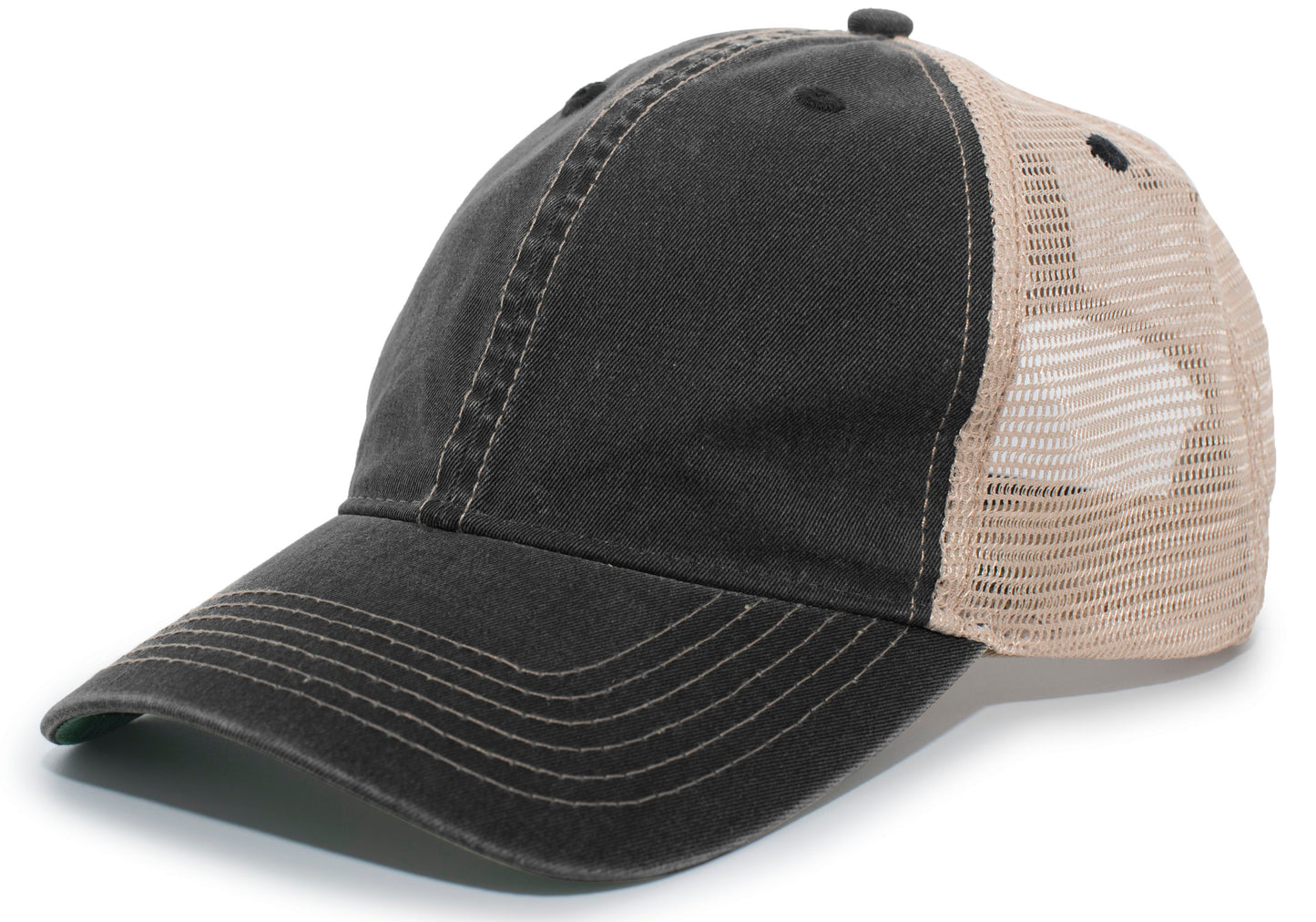 Vintage &quot;Dirty&quot; Trucker Snapback Cap V37