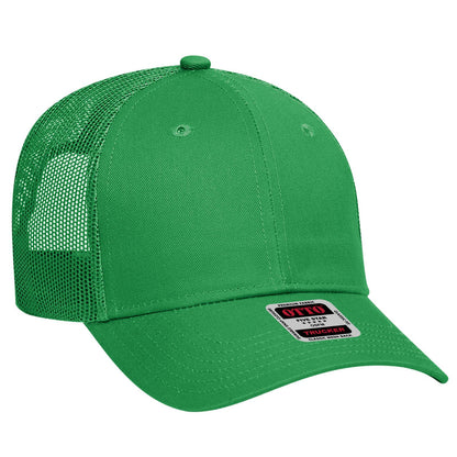 OTTO CAP 6 Panel Low Profile Mesh Back Trucker Hat