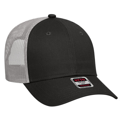 OTTO CAP 6 Panel Low Profile Mesh Back Trucker Hat