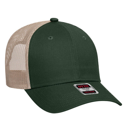 OTTO CAP 6 Panel Low Profile Mesh Back Trucker Hat