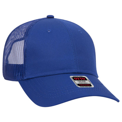 OTTO CAP 6 Panel Low Profile Mesh Back Trucker Hat