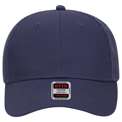 OTTO CAP 6 Panel Low Profile Mesh Back Trucker Hat