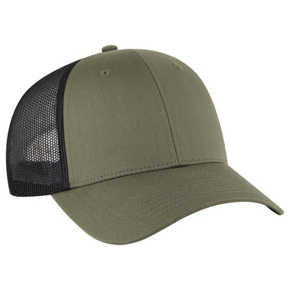 OTTO CAP 6 Panel Low Profile Mesh Back Trucker Hat