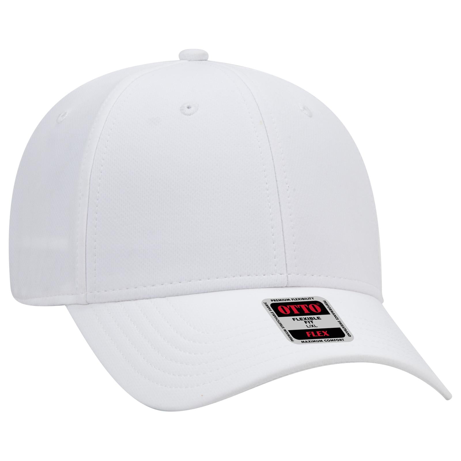 OTTO CAP "OTTO FLEX" Fitted UPF 50+ 6 Panel Low Profile Baseball Cap