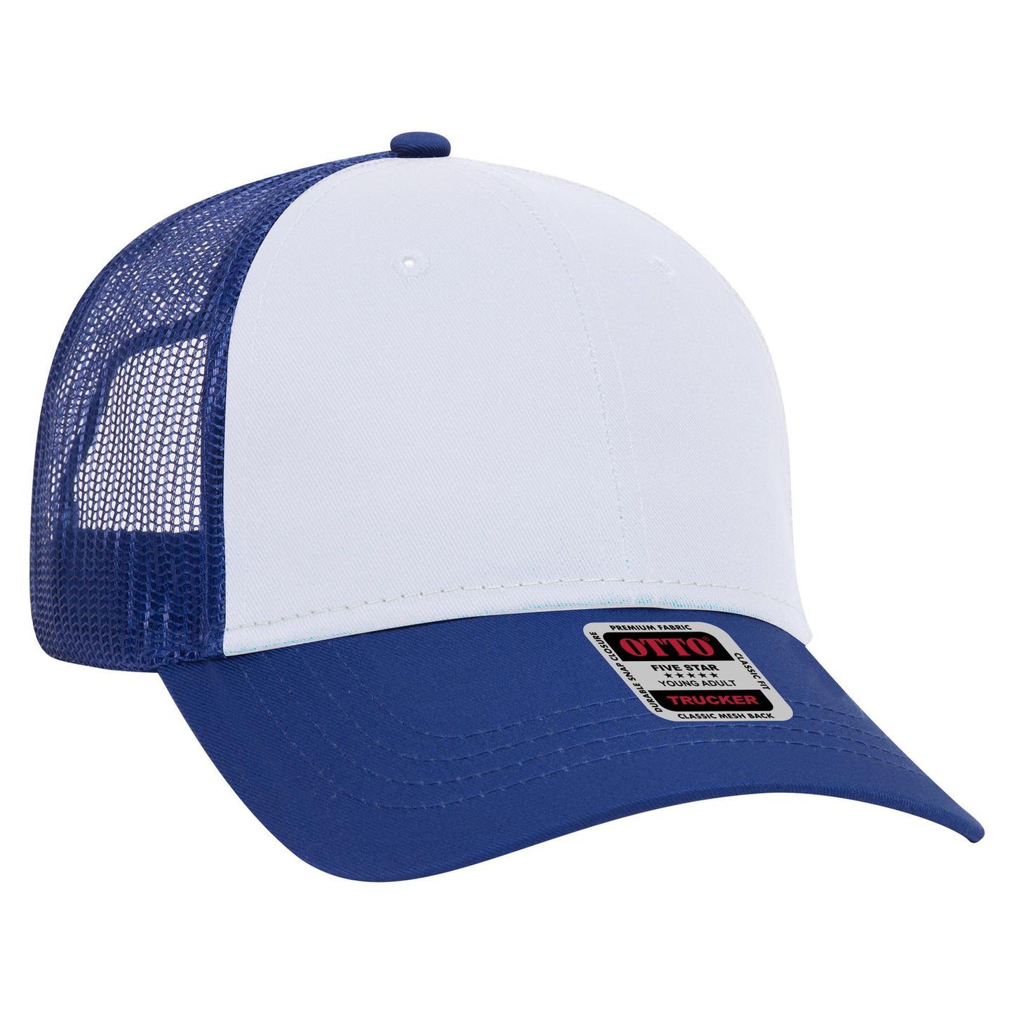 OTTO CAP 6 Panel Low Profile Mesh Back Trucker Hat