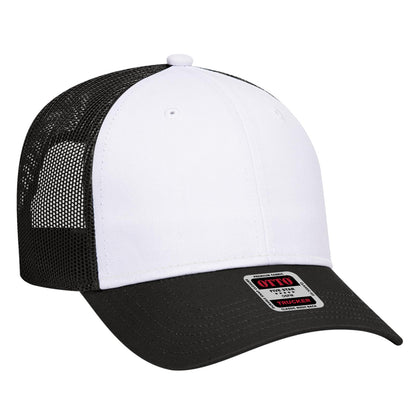 OTTO CAP 6 Panel Low Profile Mesh Back Trucker Hat