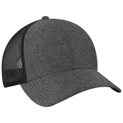 OTTO CAP 6 Panel Low Profile Mesh Back Trucker Hat