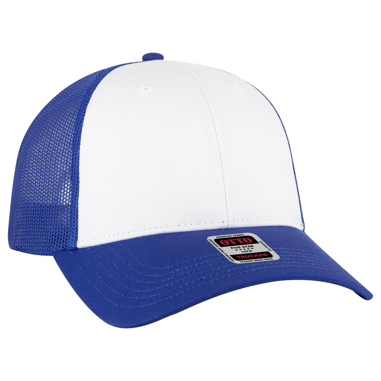 OTTO CAP 6 Panel Low Profile Mesh Back Trucker Hat