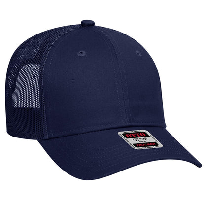 OTTO CAP 6 Panel Low Profile Mesh Back Trucker Hat