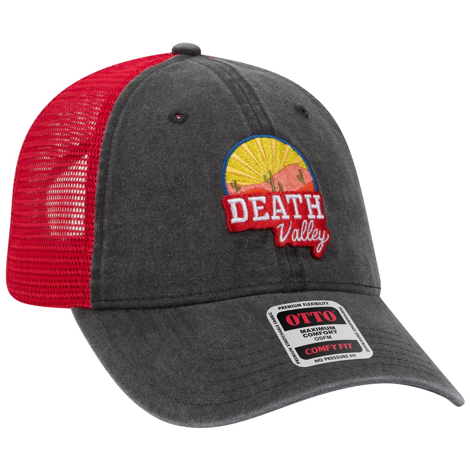 OTTO CAP "OTTO COMFY FIT" 6 Panel Low Profile Mesh Back Trucker Hat