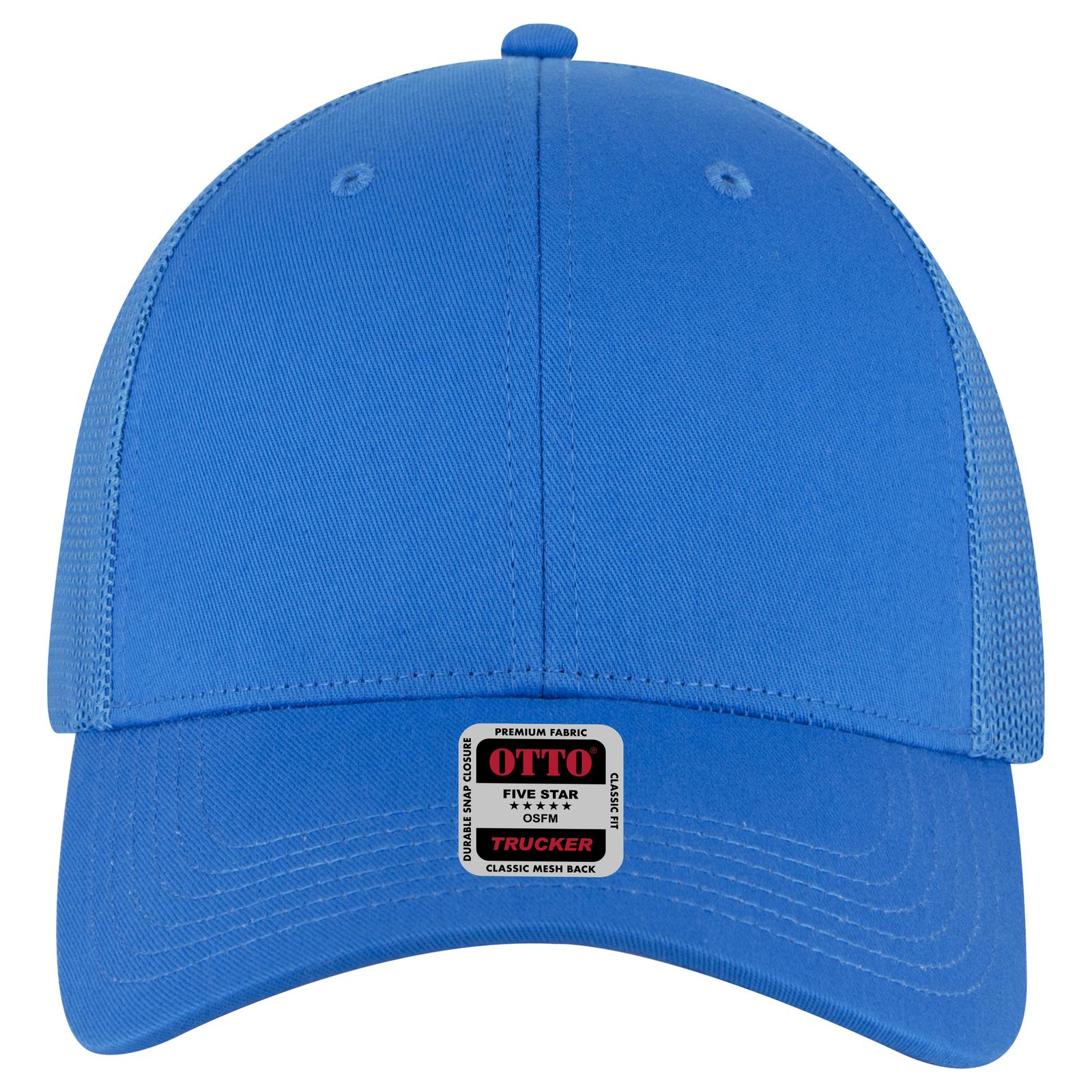 OTTO CAP 6 Panel Low Profile Mesh Back Trucker Hat