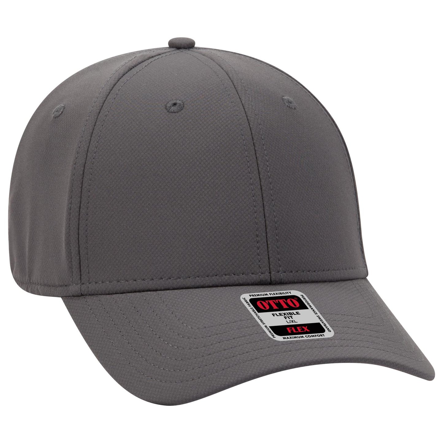 OTTO CAP "OTTO FLEX" Fitted UPF 50+ 6 Panel Low Profile Baseball Cap