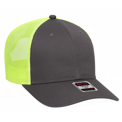 OTTO CAP 6 Panel Low Profile Mesh Back Trucker Hat