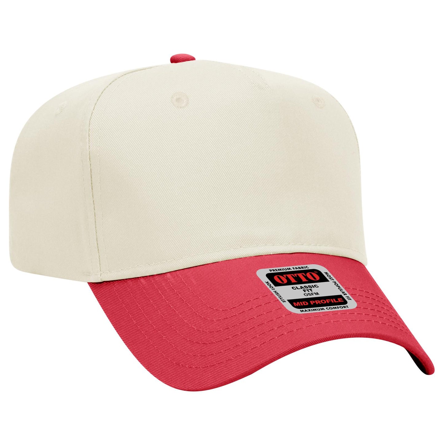 OTTO CAP 5 Panel Mid Profile Baseball Cap