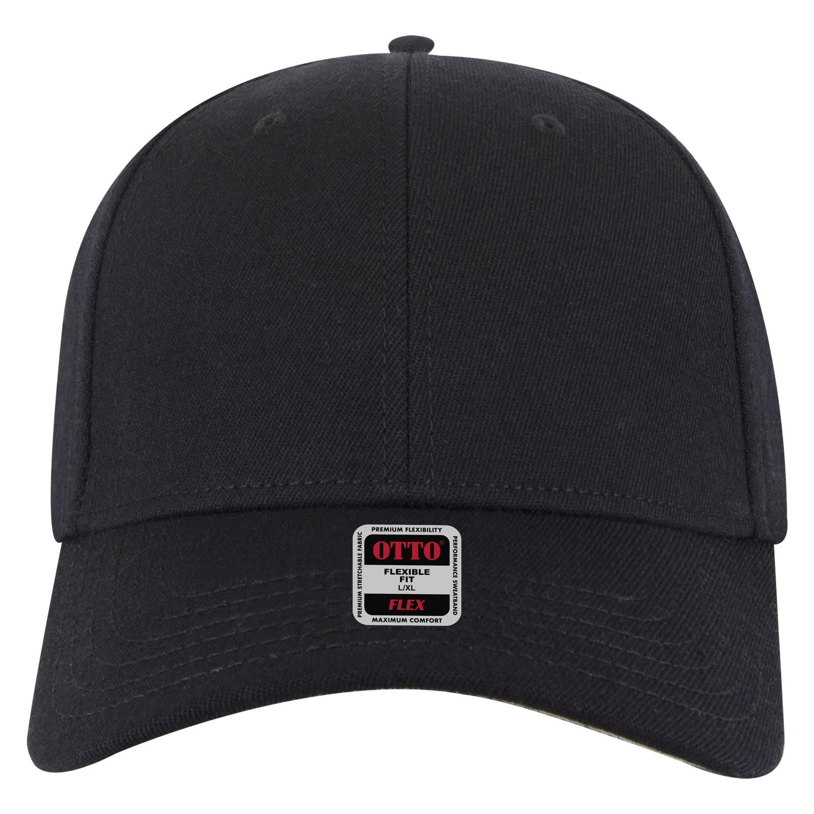 OTTO CAP "OTTO FLEX" Fitted 6 Panel Low Profile Baseball Cap