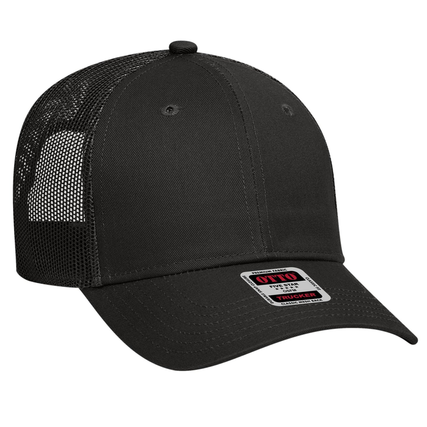 OTTO CAP 6 Panel Low Profile Mesh Back Trucker Hat