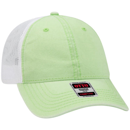 OTTO CAP "OTTO COMFY FIT" 6 Panel Low Profile Mesh Back Trucker Hat