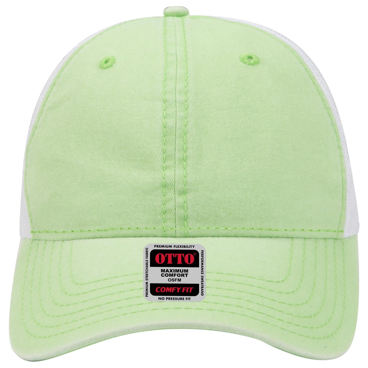 OTTO CAP "OTTO COMFY FIT" 6 Panel Low Profile Mesh Back Trucker Hat