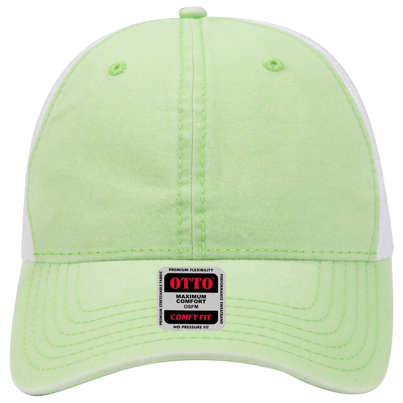 OTTO CAP "OTTO COMFY FIT" 6 Panel Low Profile Mesh Back Trucker Hat