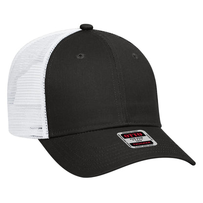 OTTO CAP 6 Panel Low Profile Mesh Back Trucker Hat