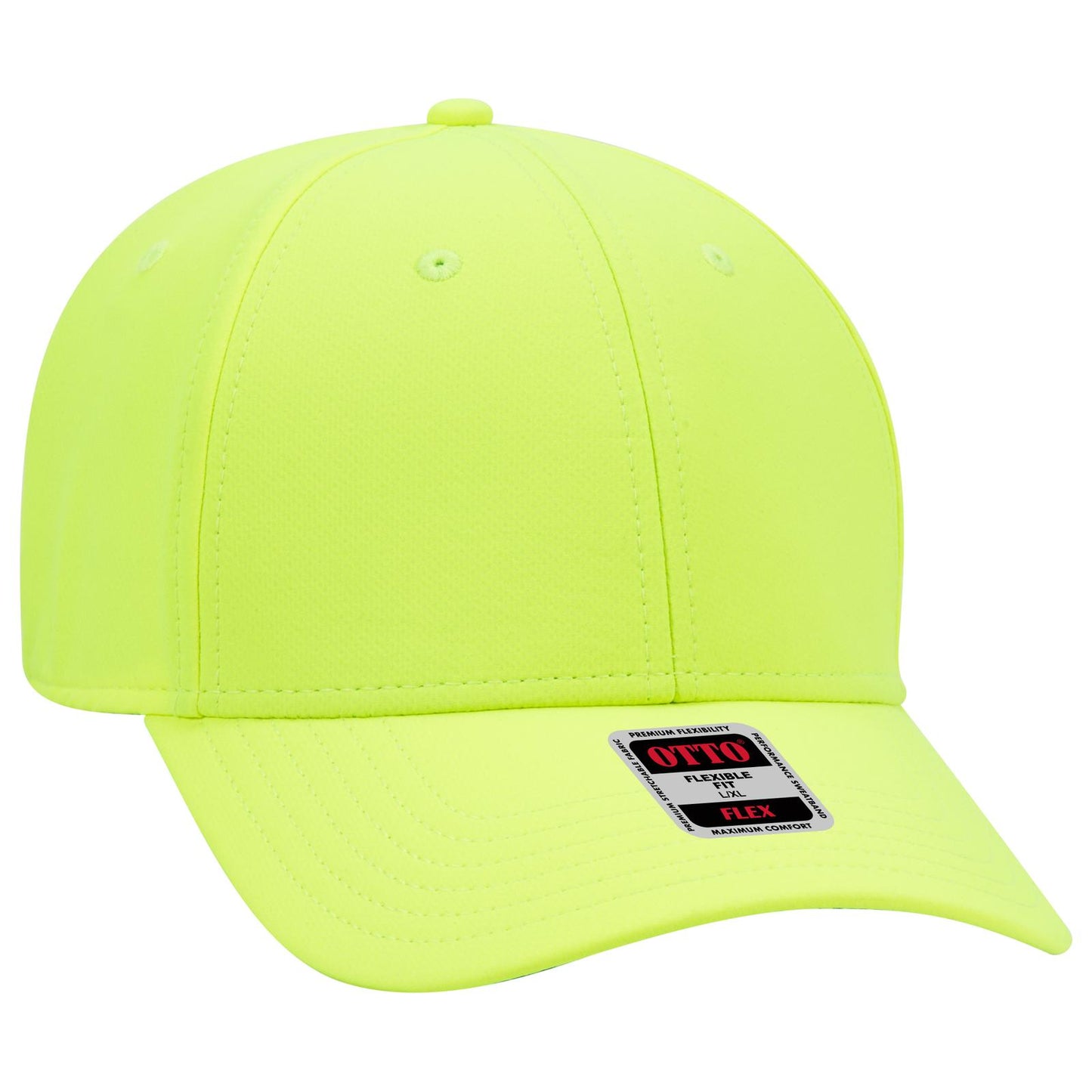 OTTO CAP "OTTO FLEX" Fitted UPF 50+ 6 Panel Low Profile Baseball Cap