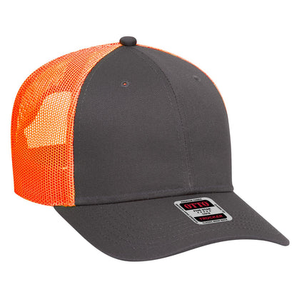 OTTO CAP 6 Panel Low Profile Mesh Back Trucker Hat