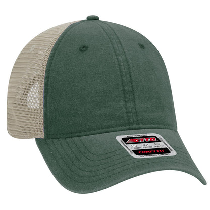 OTTO CAP "OTTO COMFY FIT" 6 Panel Low Profile Mesh Back Trucker Hat