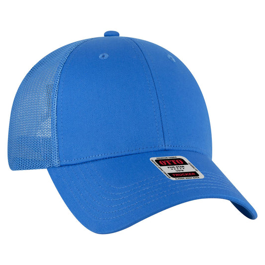 OTTO CAP 6 Panel Low Profile Mesh Back Trucker Hat
