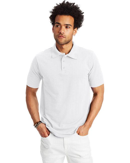 Hanes Men's Pique Polo 055P - Dresses Max
