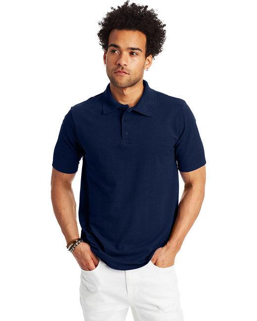 Hanes Men's Pique Polo 055P - Dresses Max