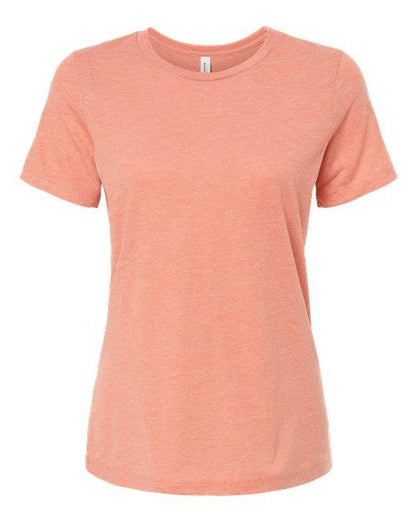 BELLA + CANVAS Women’s Relaxed Fit Triblend Tee 6413 - Dresses Max