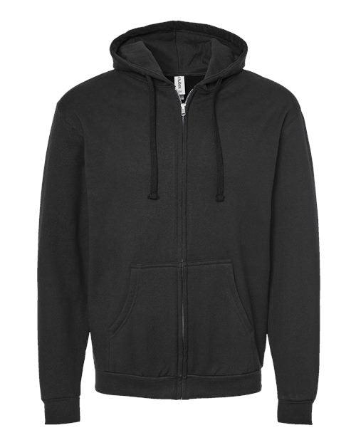 Tultex Unisex Full-Zip Hooded Sweatshirt 331 - Dresses Max