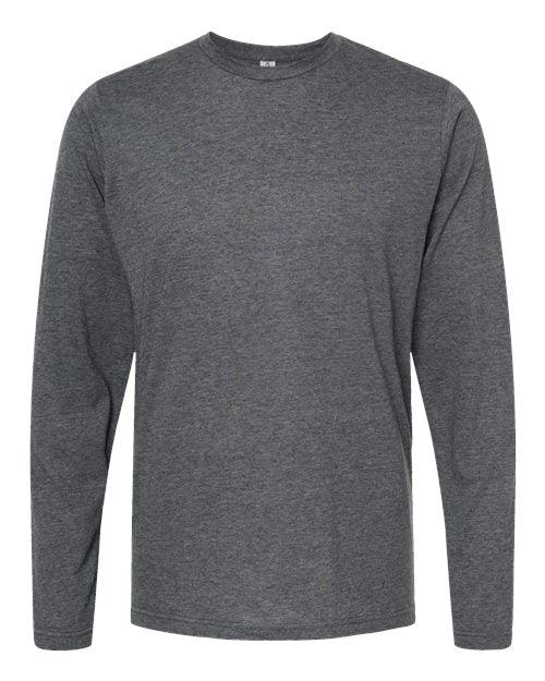 Tultex Unisex Poly-Rich Long Sleeve T-Shirt 242 - Dresses Max
