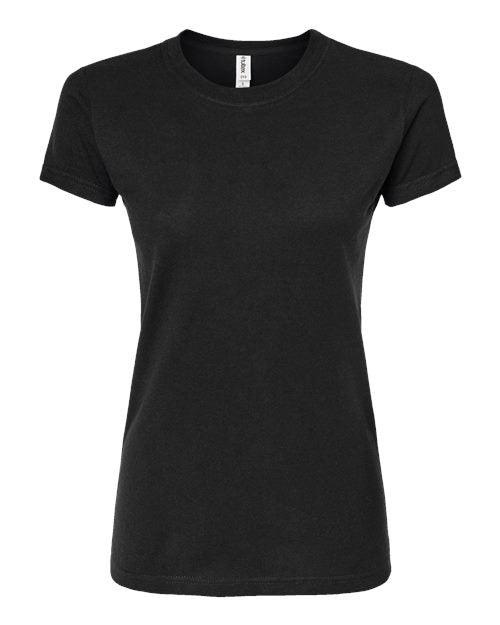 Tultex Women's Fine Jersey T-Shirt 213 - Dresses Max