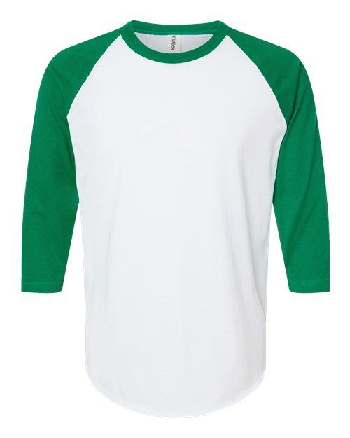 Tultex Unisex Fine Jersey Raglan T-Shirt 245 - Dresses Max