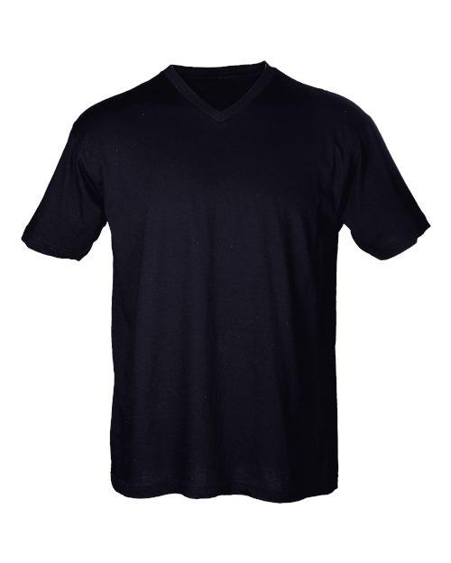 Tultex Unisex Fine Jersey V-Neck T-Shirt 206 - Dresses Max