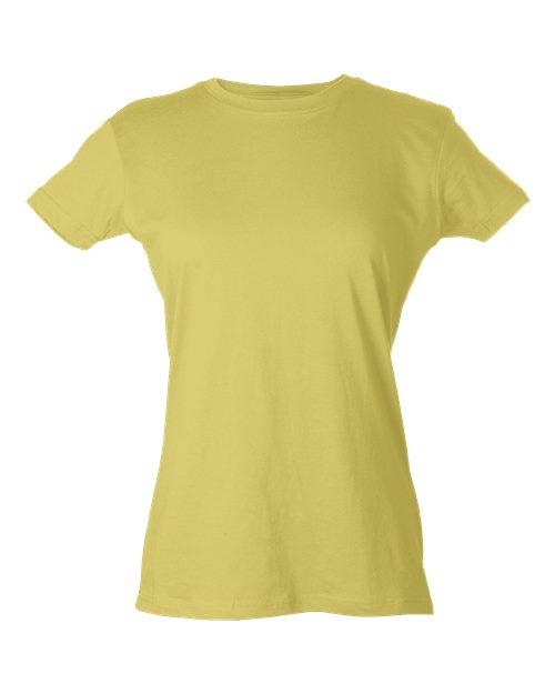 Tultex Women's Fine Jersey T-Shirt 213 - Dresses Max