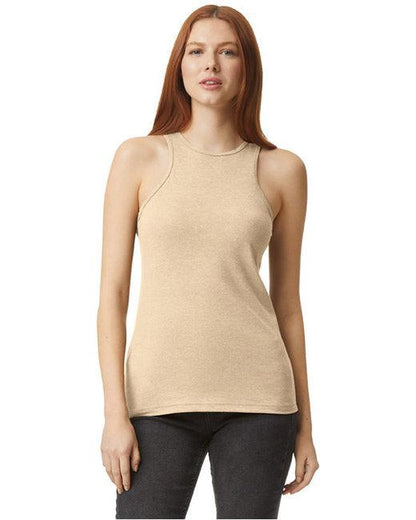 American Apparel Ladies' CVC Racerneck Tank 101CVC - Dresses Max