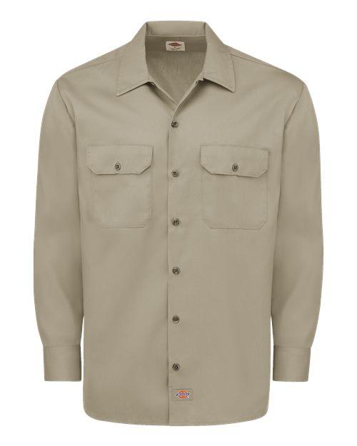 Dickies Long Sleeve Work Shirt 5574 - Dresses Max