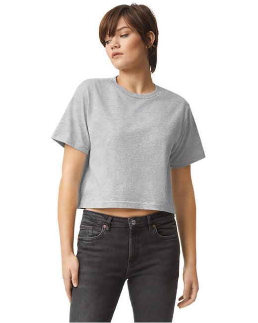 American Apparel Ladies' Fine Jersey Boxy T-Shirt 102AM - Dresses Max