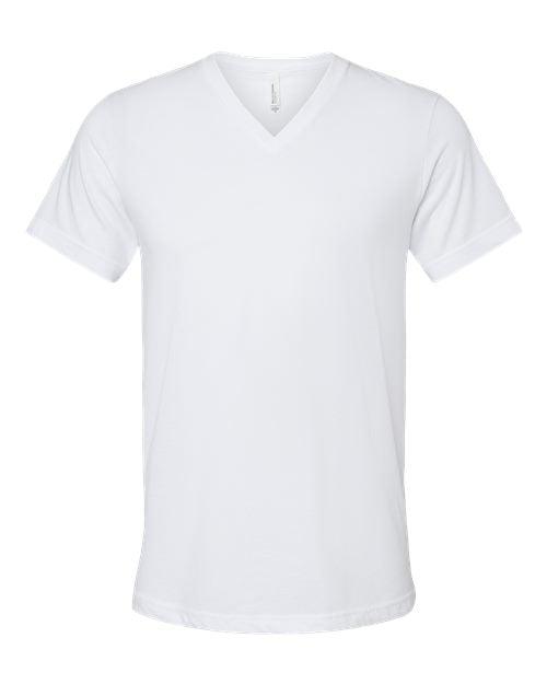 BELLA + CANVAS Heather CVC V-Neck Tee 3005CVC - Dresses Max