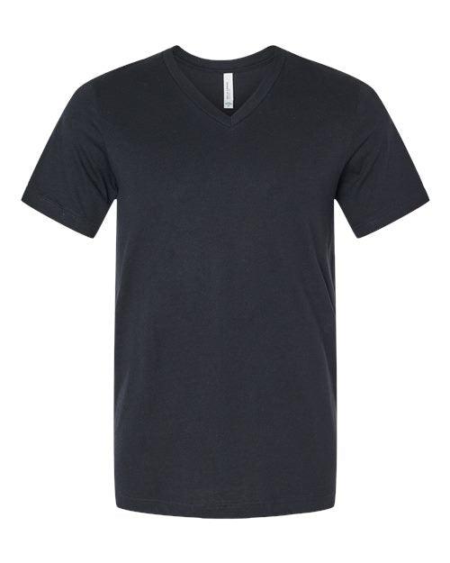 BELLA + CANVAS Heather CVC V-Neck Tee 3005CVC - Dresses Max