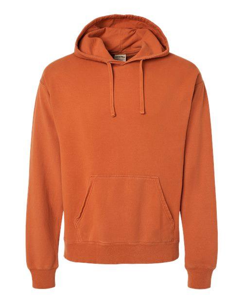 ComfortWash by Hanes Garment-Dyed Unisex Hooded Sweatshirt GDH450 - Dresses Max