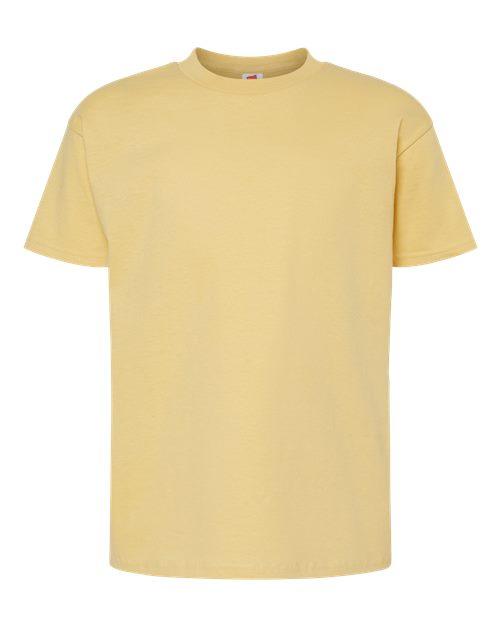 Hanes Essential-T Youth T-Shirt 5480 - Dresses Max