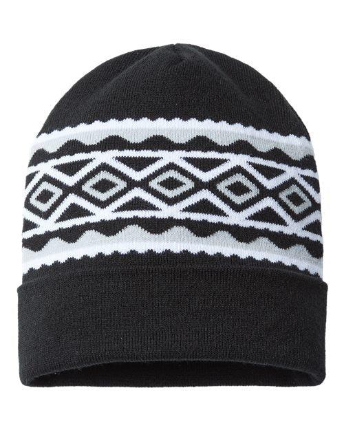 CAP AMERICA USA- Made Diamond Knit Cuff RKD12 - Dresses Max