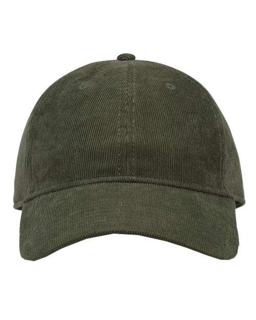 The Game Relaxed Corduroy Cap GB568 - Dresses Max