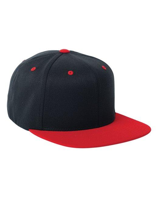 Flexfit Adult Wool Blend Snapback Two-Tone Cap 110FT - Dresses Max